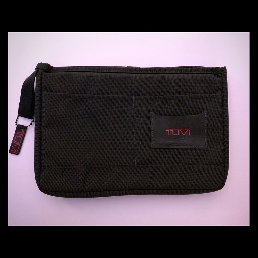 TUMI nylon laptop slip / bag
